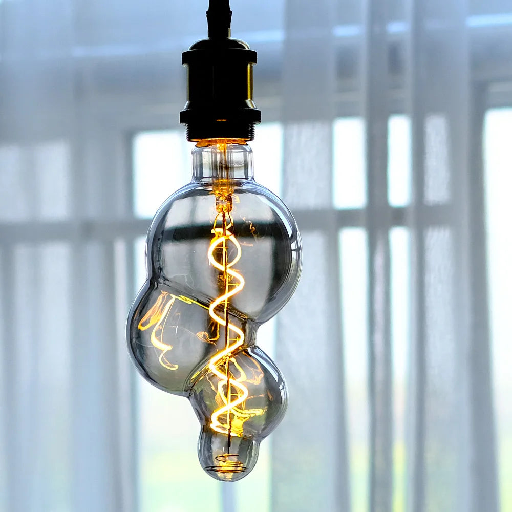 Bubble Dimmable 10V E26 Filament Decorative LED Light Bulb