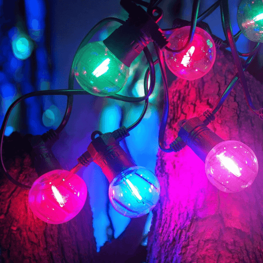 52M / 170FT Super Festoon Multi-Colour Festive Outdoor Connectable LED String Lights