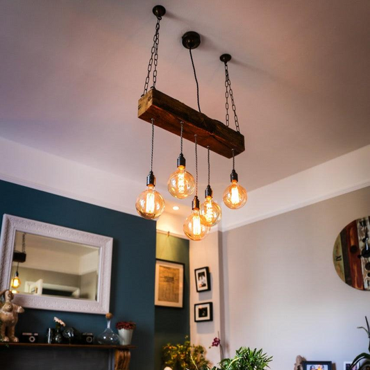 Oak Beam Chandelier Bespoke