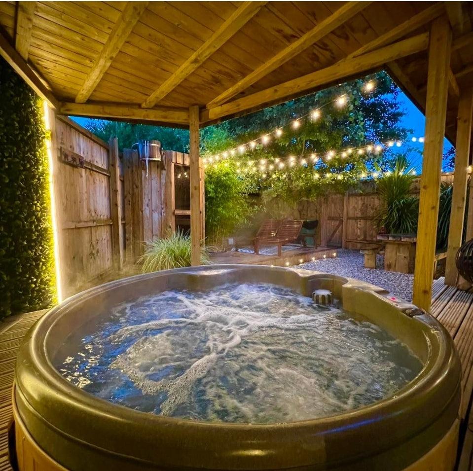 6.5M / 21FT Super Festoon Warm White Outdoor Plug-in Connectable LED String Lights