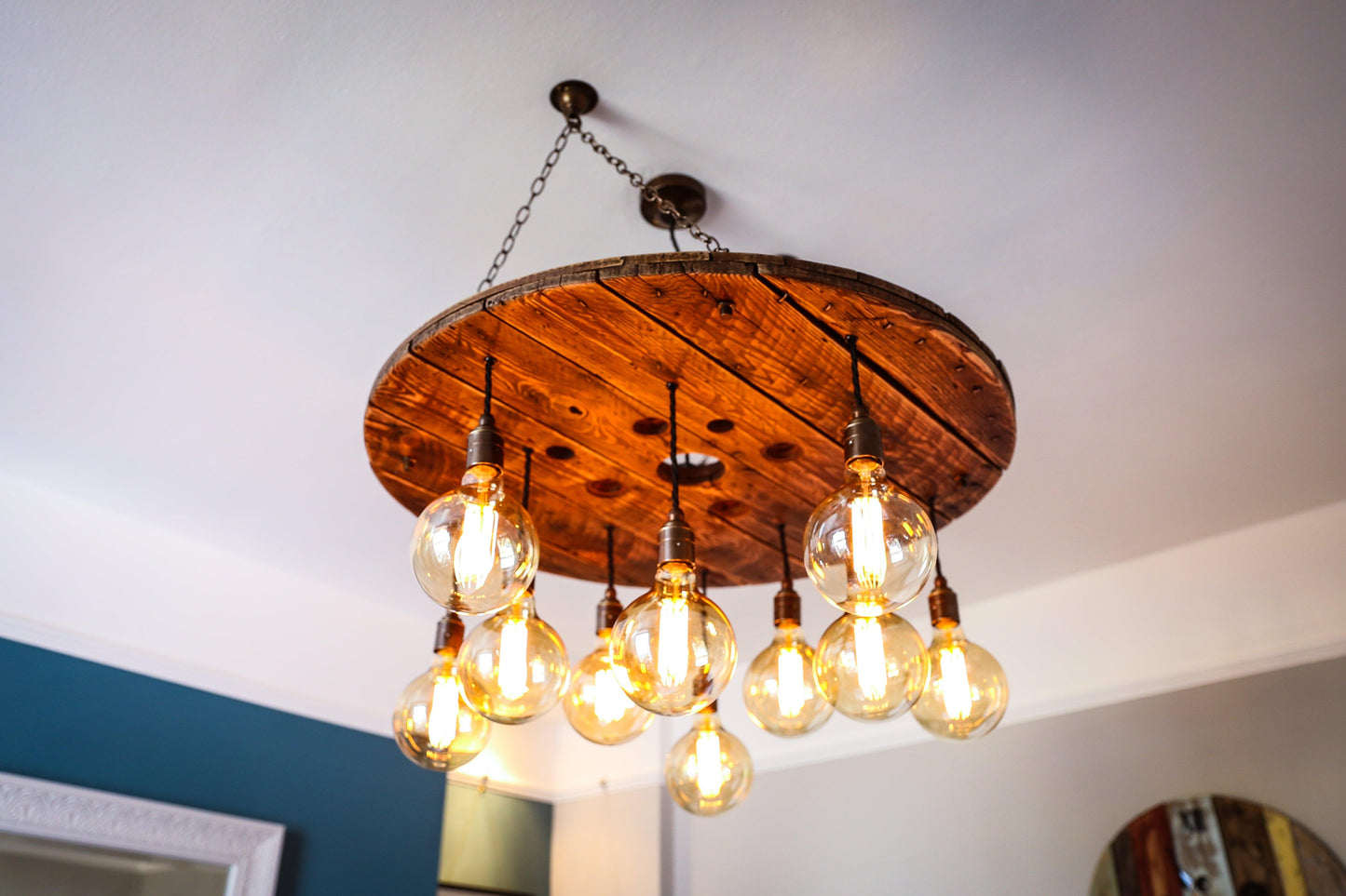Cable Reel Cascade Chandelier - MooBoo Home