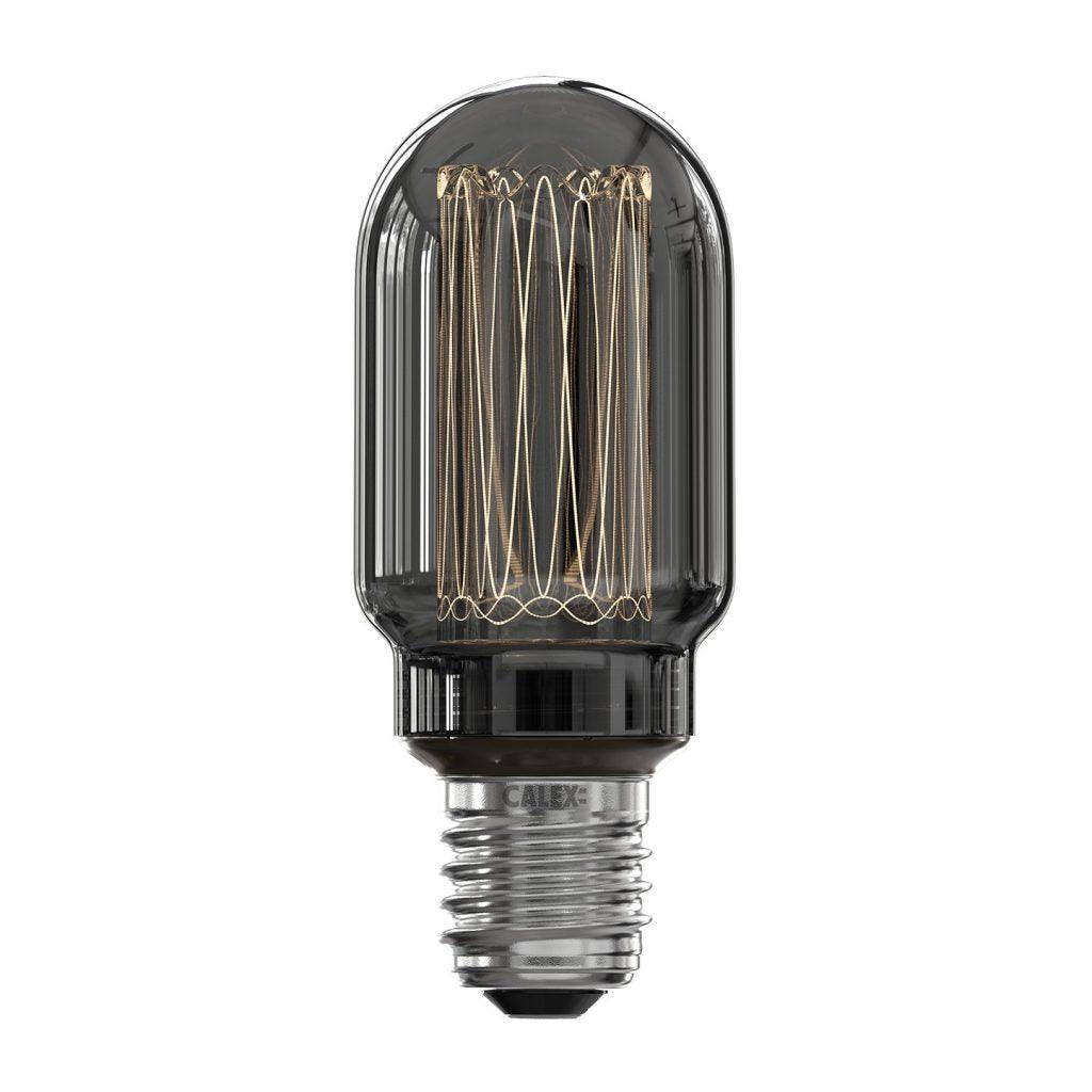 T45 Tubular Crown Lamp | Bulb | 3.5W | E27 | Titanium | Dimmable - MooBoo Home