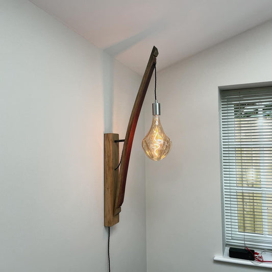 Whiskey Stave Wall Light - MooBoo Home