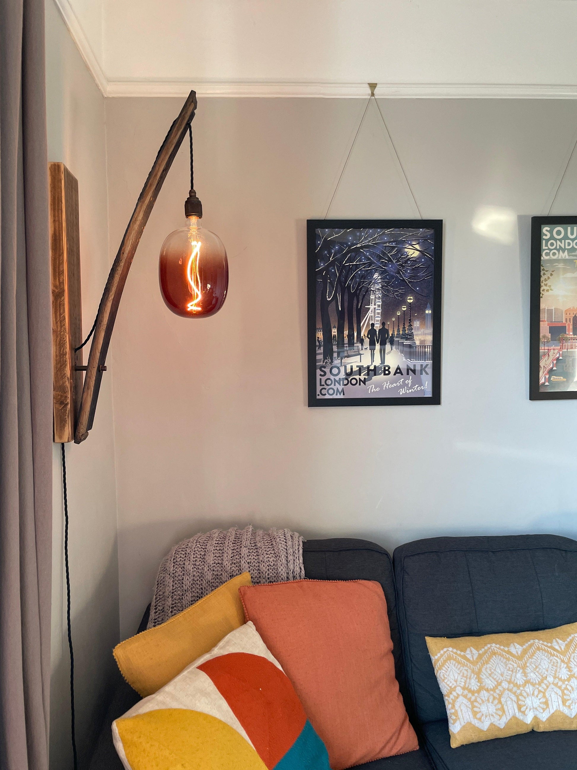 Whiskey Stave Wall Light - MooBoo Home