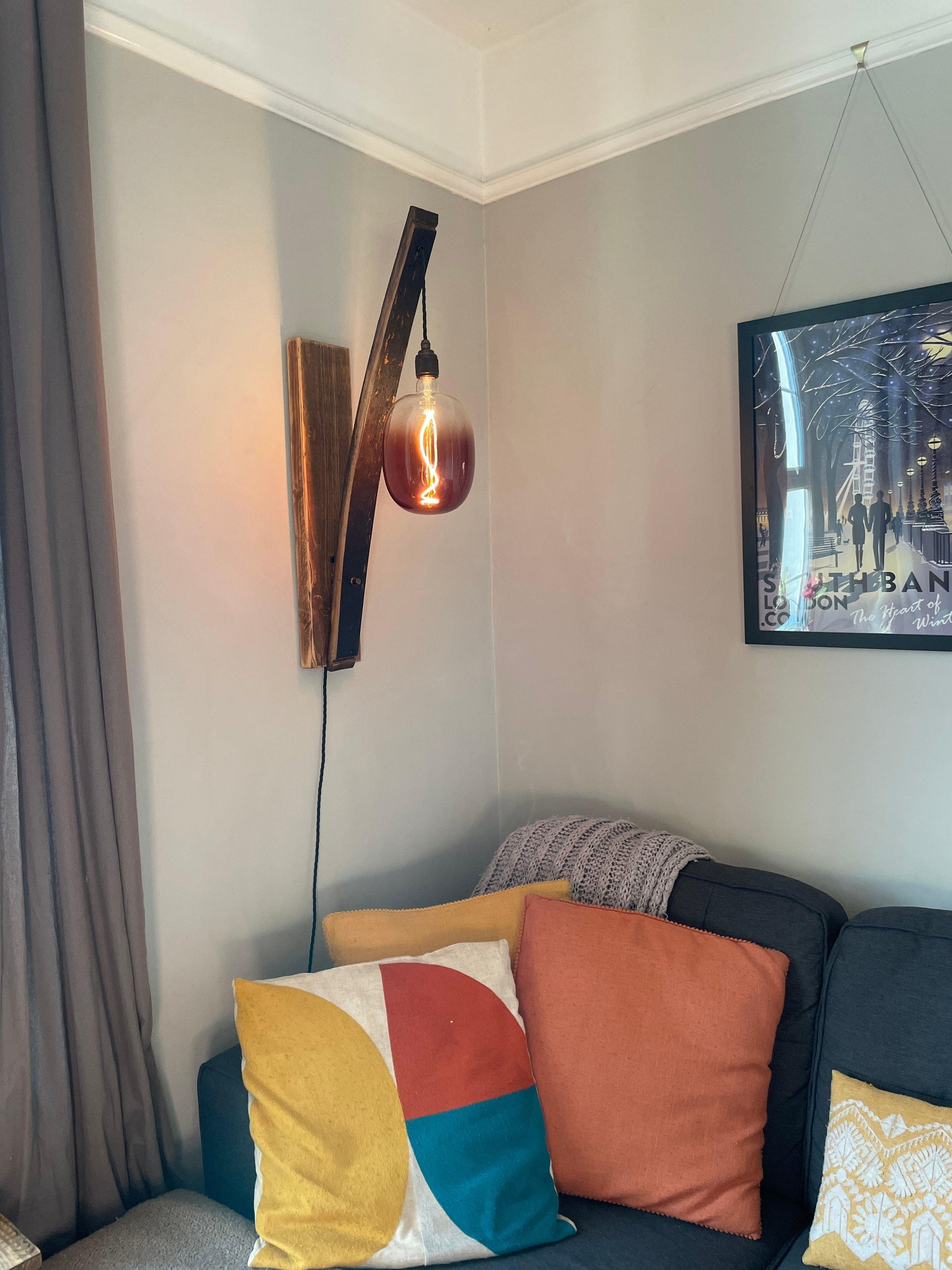 Whiskey Stave Wall Light - MooBoo Home