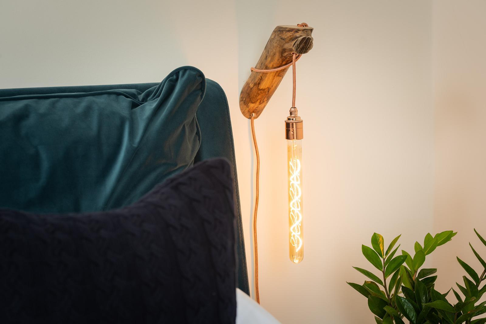 Wooden peg wall lights - MooBoo Home